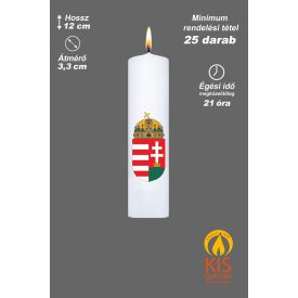 Magyar címeres gyertya - (TGYCI-1233)