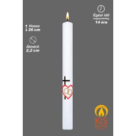 Esküvői gyertya (TGYES-2622)