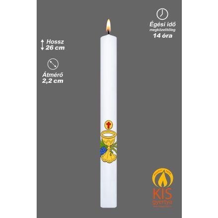 Elsőáldozó gyertya (TGYSZK-2622)