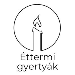 Éttermi gyertyák